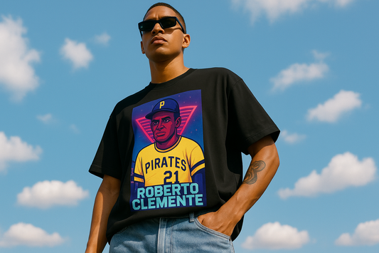 Retrowave Roberto Clemente