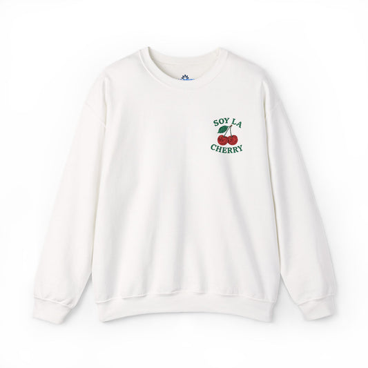 'Soy la cherry'  - Unisex Cherry Crewneck Sweatshirt