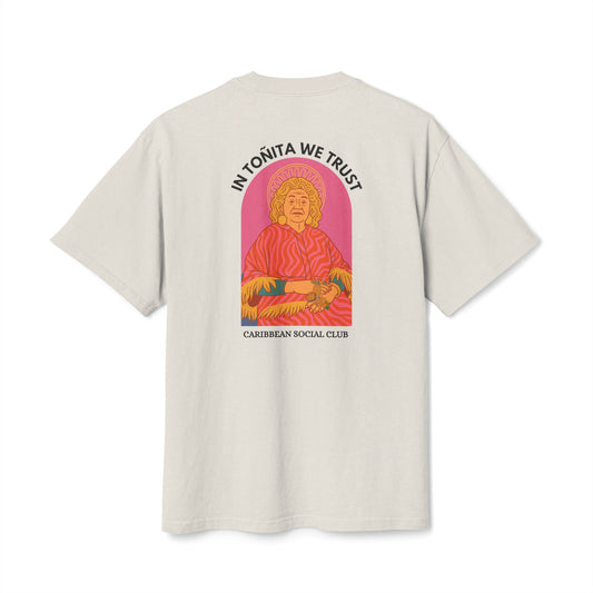 Caribbean Social Club Unisex Oversized Heavy T-shirt