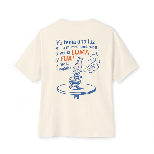 Yo tenia una luz - Apagones Oversized Boxy Light T-Shirt