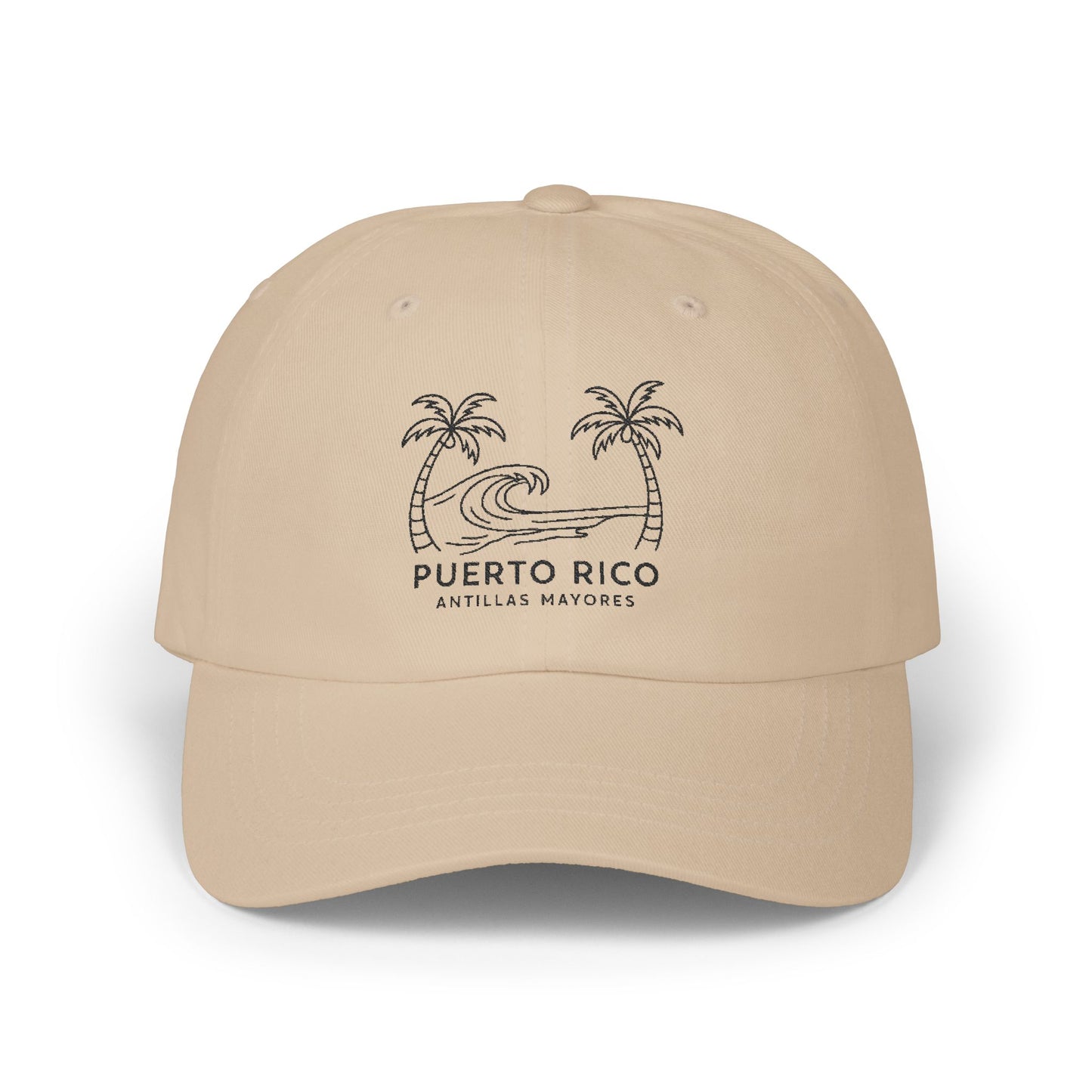 Puerto Rico Antillas Mayores - Gorra Clasica Bordada