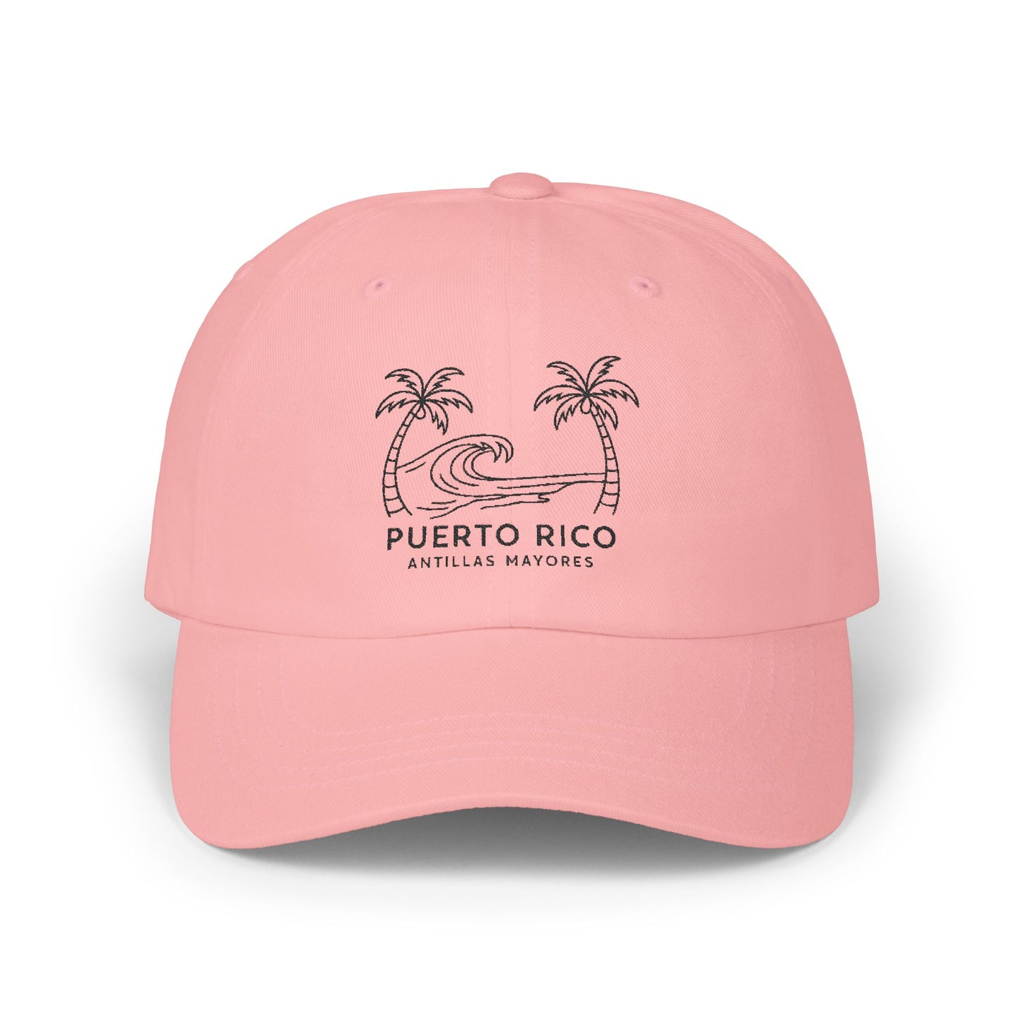 Puerto Rico Antillas Mayores - Gorra Clasica Bordada