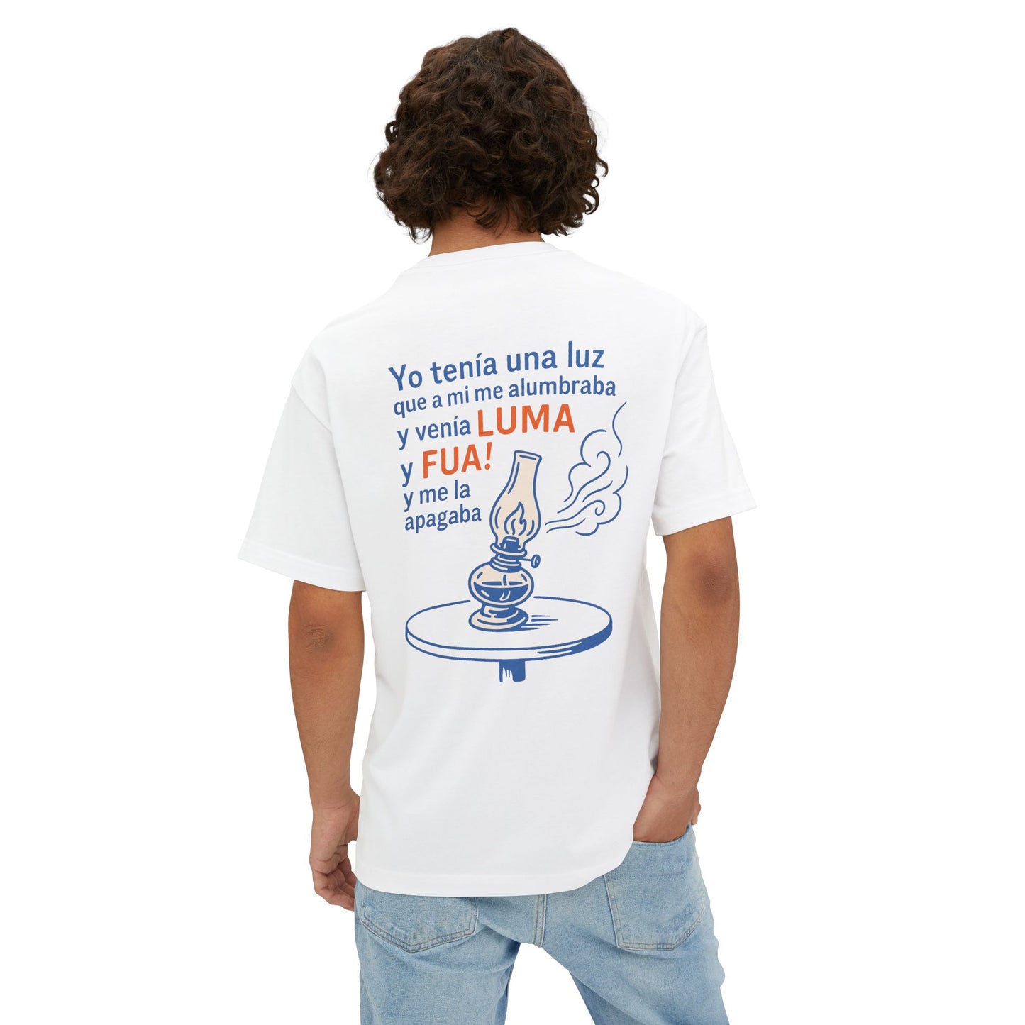 Yo tenia una luz - Apagones Oversized Boxy Light T-Shirt