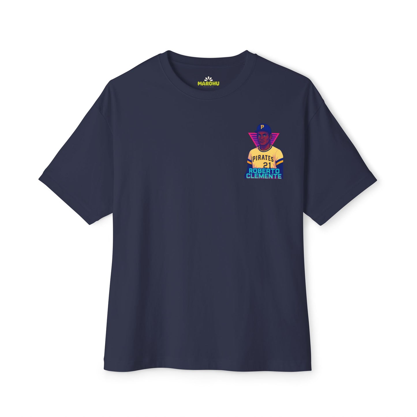 Roberto Clemente Neon Cosmo : Oversized Lightweight Tee
