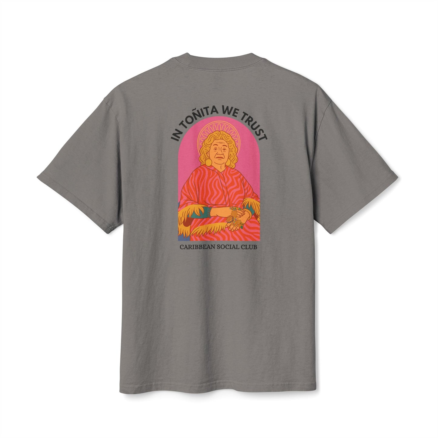 Caribbean Social Club Unisex Oversized Heavy T-shirt