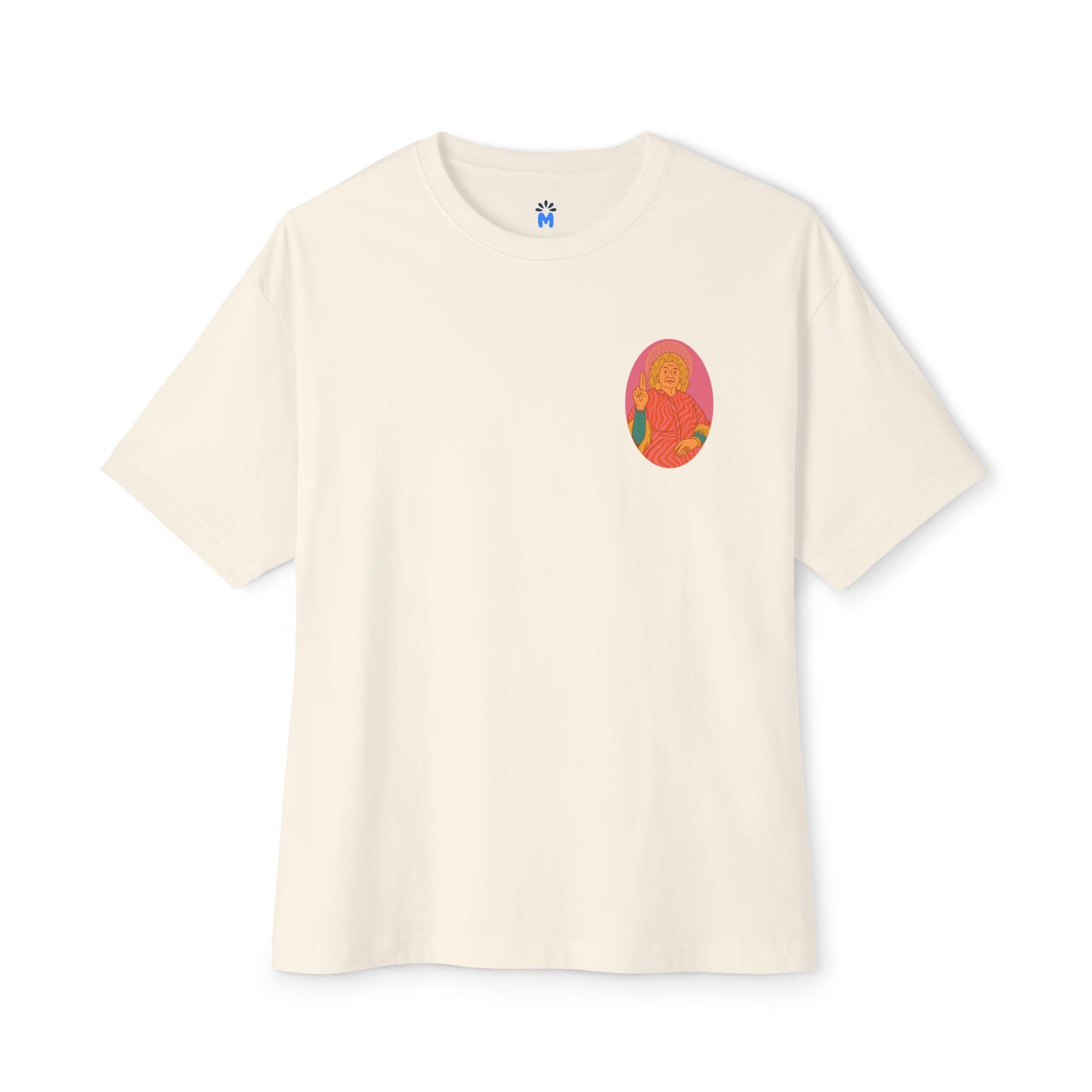 In toñita we trust [Ovalo] : Oversized Lightweight T-shirt