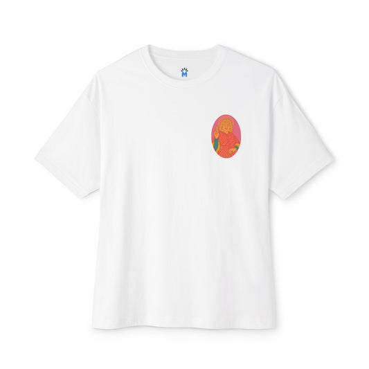 In toñita we trust [Ovalo] : Oversized Lightweight T-shirt