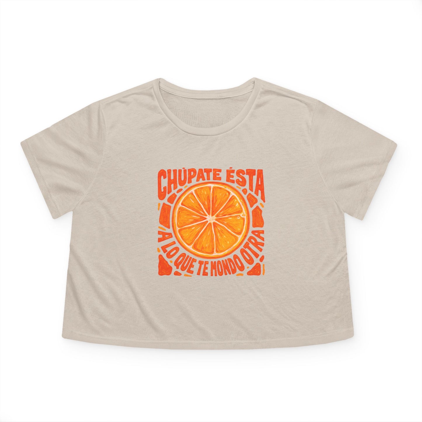 Chupatela la china - Flowy Cropped Tee