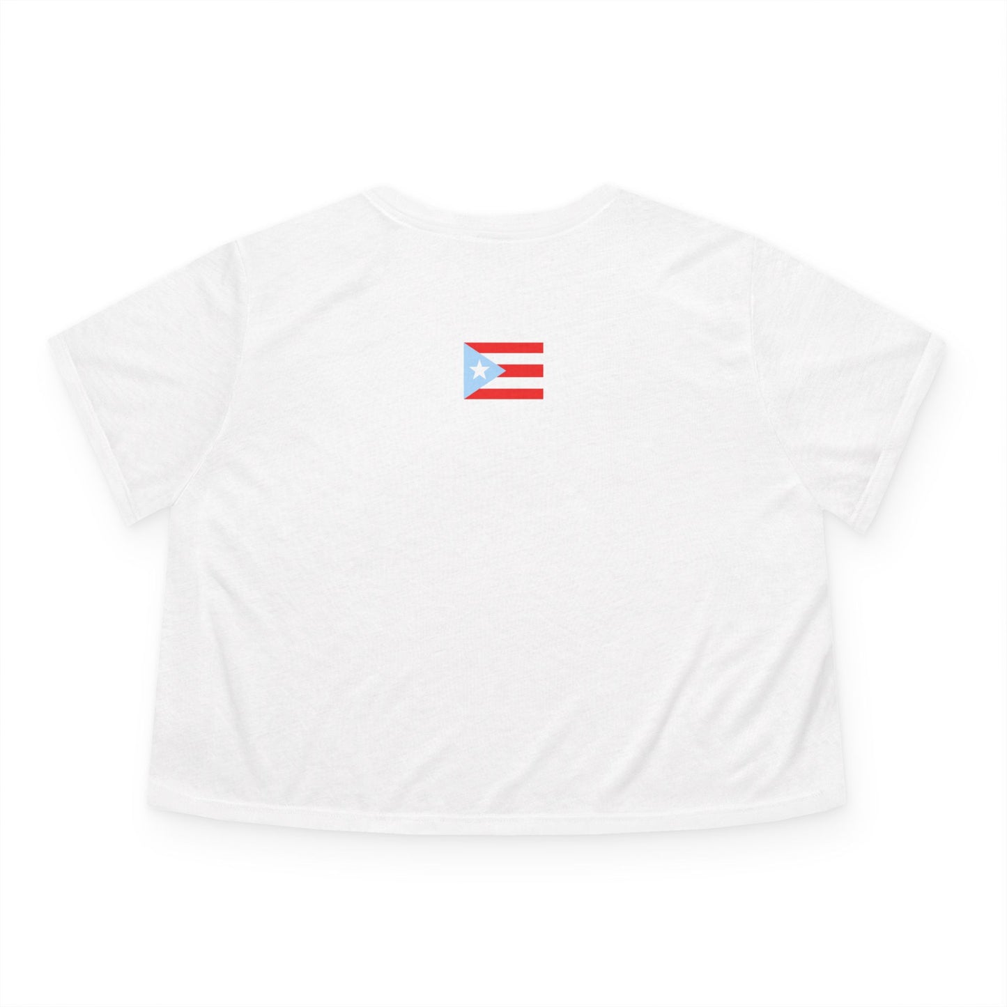 Boricua de Pura Cepa - Flowy Cropped Tee