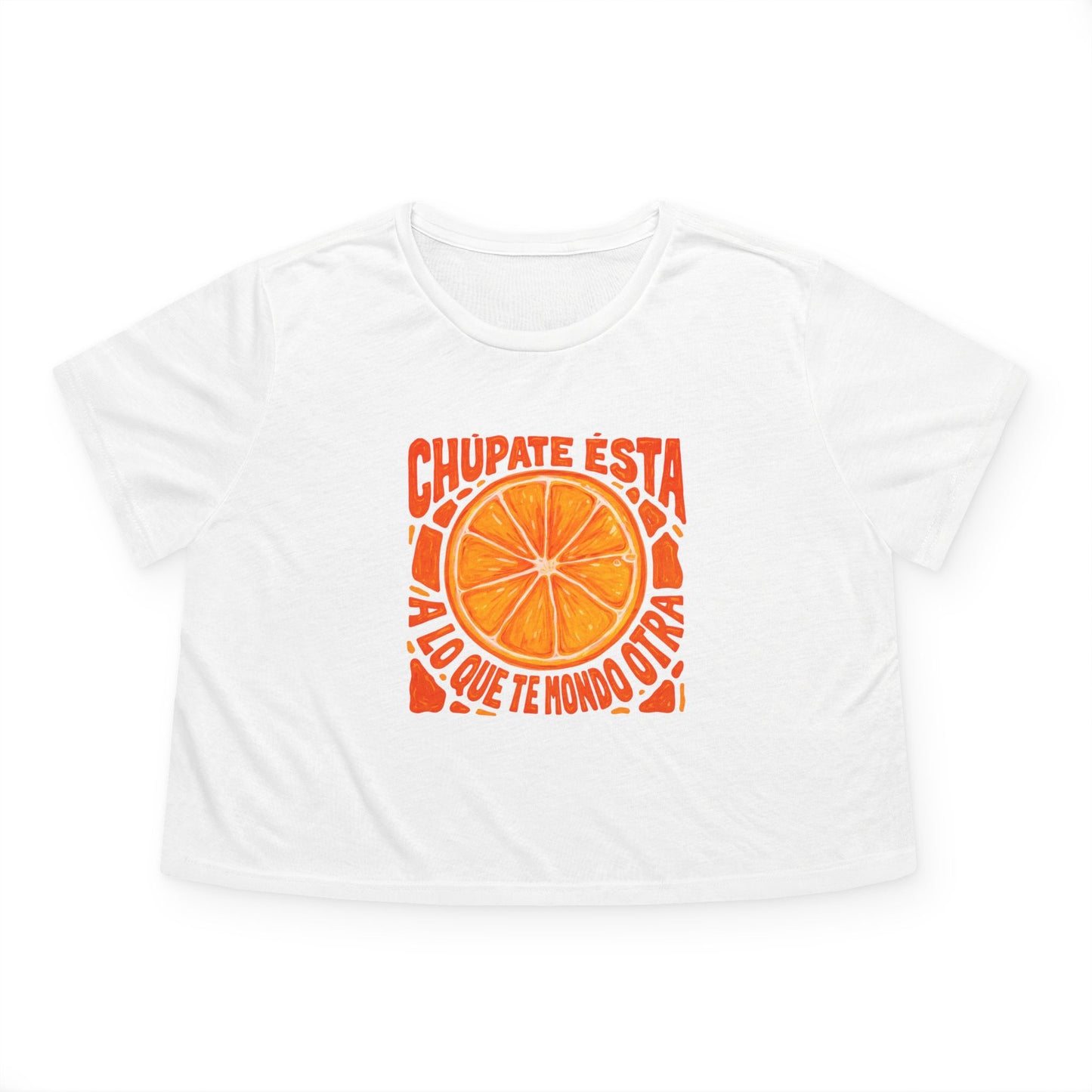 Chupatela la china - Flowy Cropped Tee