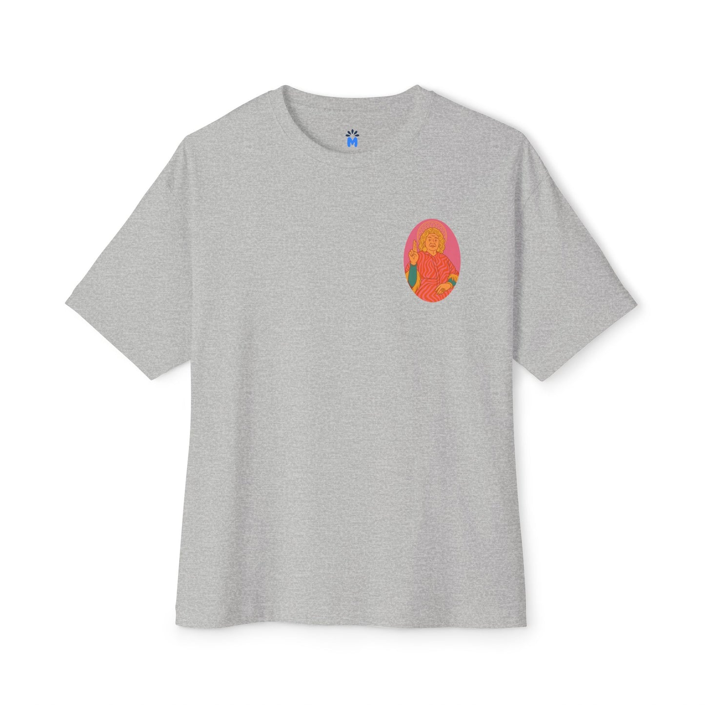 In toñita we trust [Ovalo] : Oversized Lightweight T-shirt