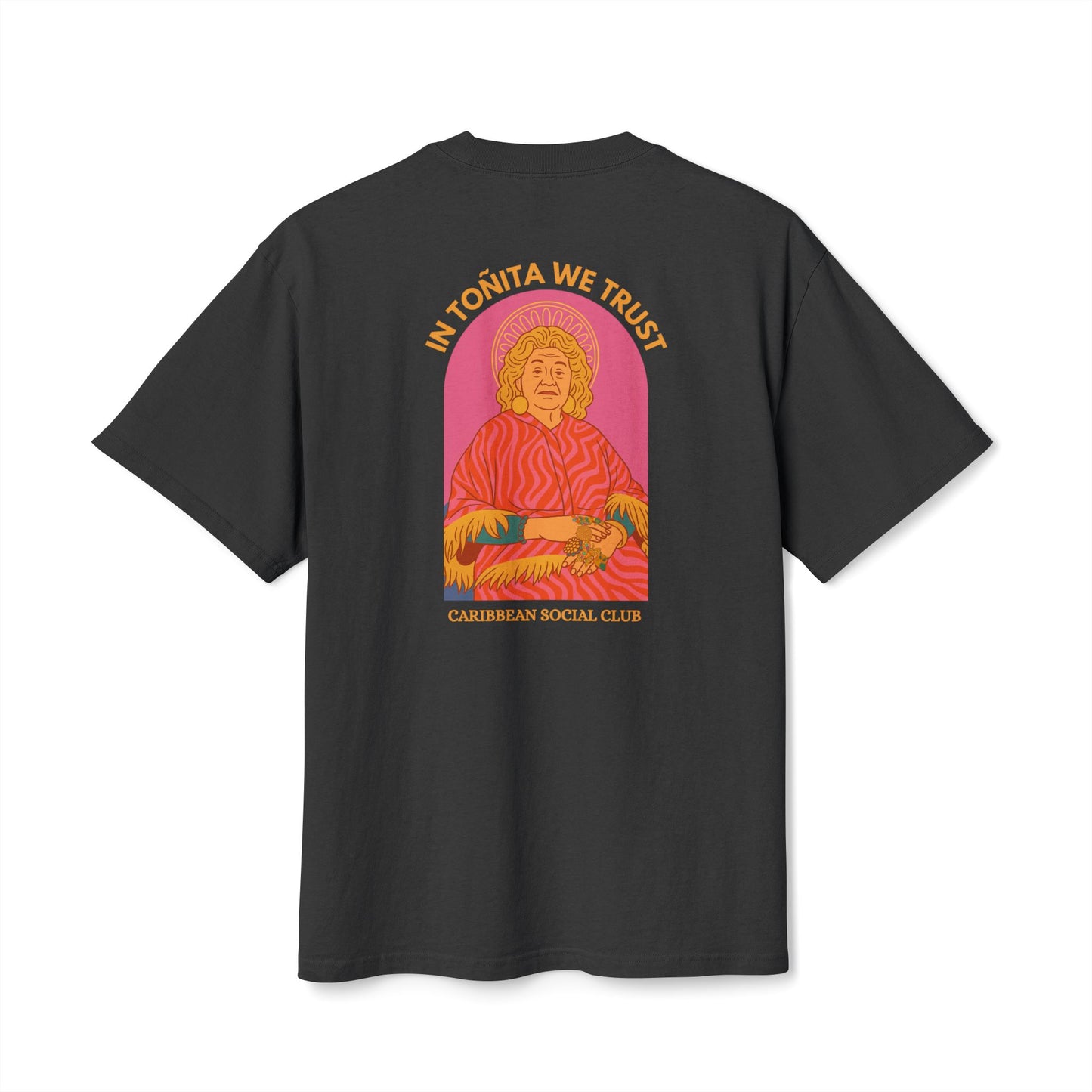 Caribbean Social Club Unisex Oversized Heavy T-shirt