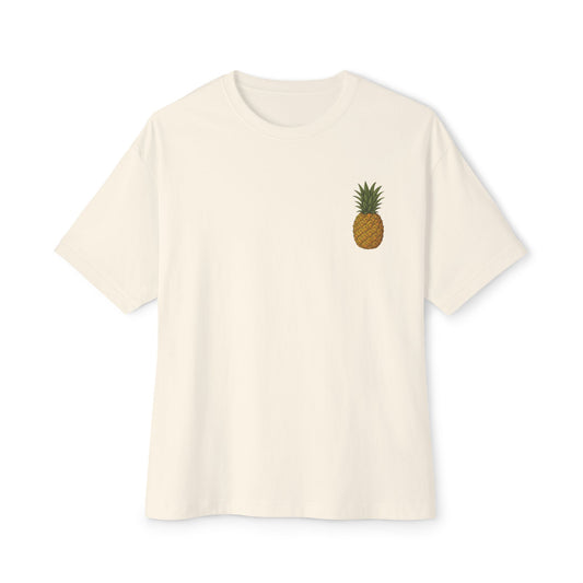 Receta Piña Colada - Oversized Boxy Light T-shirt