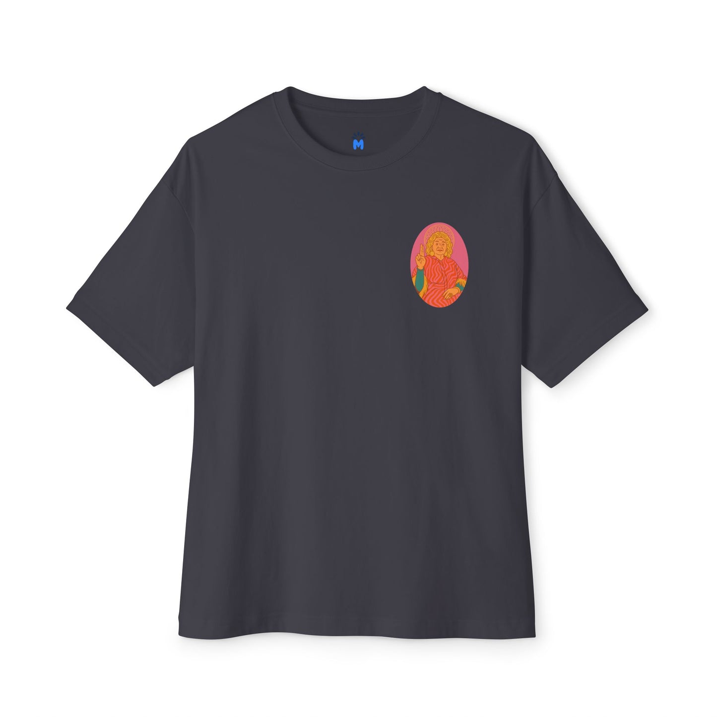 In toñita we trust [Ovalo] : Oversized Lightweight T-shirt
