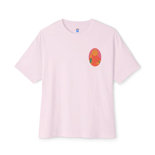In toñita we trust [Ovalo] : Oversized Lightweight T-shirt